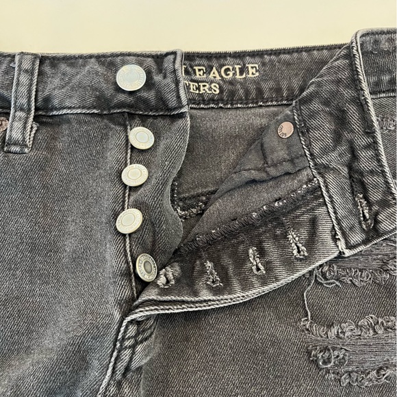 Black denim skirt - Picture 3 of 8